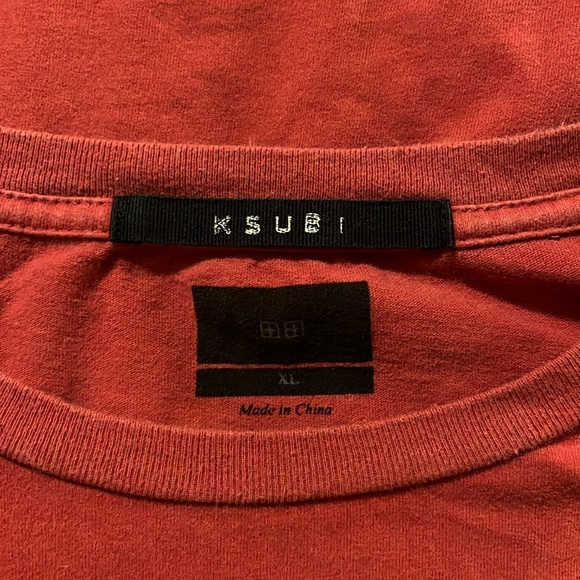 KSUBI Seeing Lines SS Red Tee - Picture 4 of 17